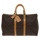 LOUIS VUITTON Monogram Keepall 45 Boston Bag M41428 LV Auth 139301-2