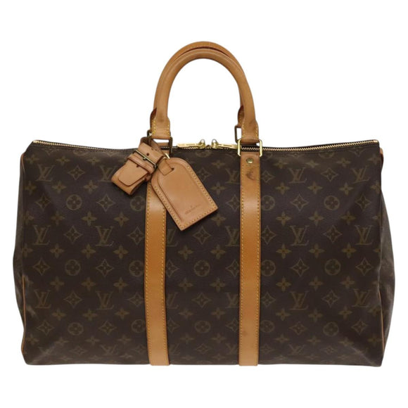 LOUIS VUITTON Monogram Keepall 45 Boston Bag M41428 LV Auth 139301