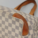 LOUIS VUITTON Damier Azur Hampstead PM Tote Bag N51207 LV Auth 139302-14