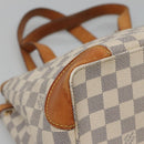 LOUIS VUITTON Damier Azur Hampstead PM Tote Bag N51207 LV Auth 139302-16