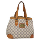 LOUIS VUITTON Damier Azur Hampstead PM Tote Bag N51207 LV Auth 139302-1