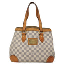 LOUIS VUITTON Damier Azur Hampstead PM Tote Bag N51207 LV Auth 139302-13