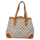 LOUIS VUITTON Damier Azur Hampstead PM Tote Bag N51207 LV Auth 139302-2