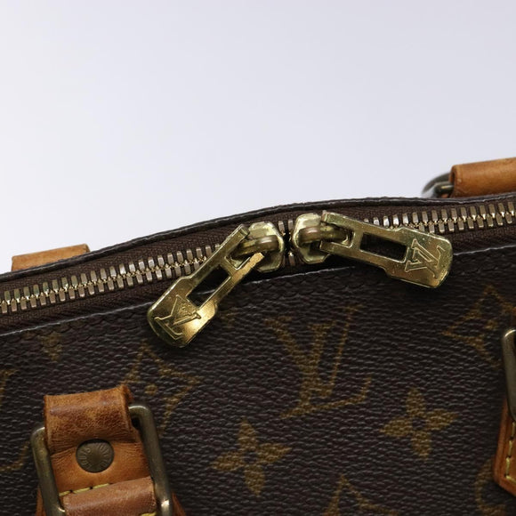 LOUIS VUITTON Monogram Alma Hand Bag M51130 LV Auth 139312