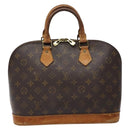 LOUIS VUITTON Monogram Alma Hand Bag M51130 LV Auth 139312-13