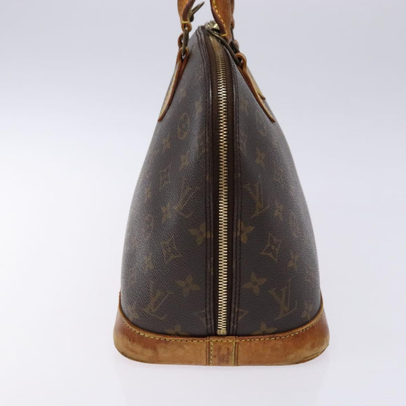 LOUIS VUITTON Monogram Alma Hand Bag M51130 LV Auth 139312