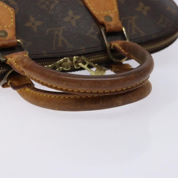LOUIS VUITTON Monogram Alma Hand Bag M51130 LV Auth 139312