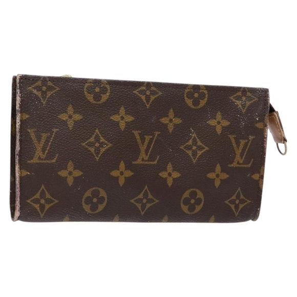 LOUIS VUITTON Monogram Bucket GM Accessory Pouch LV Auth 139318
