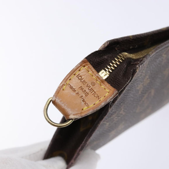 LOUIS VUITTON Monogram Bucket GM Accessory Pouch LV Auth 139318