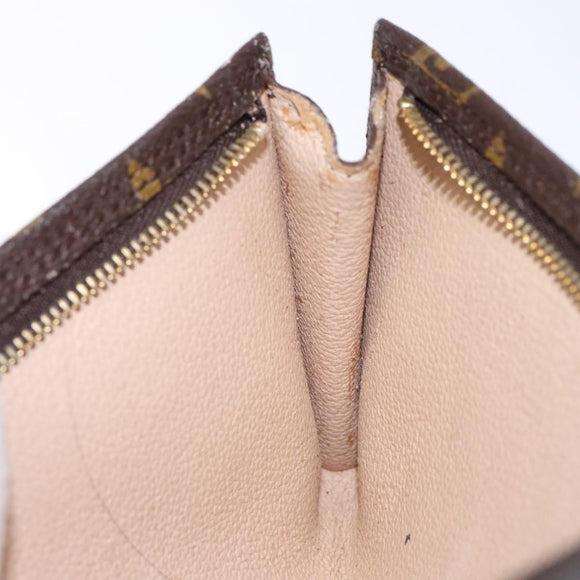 LOUIS VUITTON Monogram Bucket GM Accessory Pouch LV Auth 139318