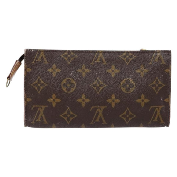 LOUIS VUITTON Monogram Bucket GM Accessory Pouch LV Auth 139318