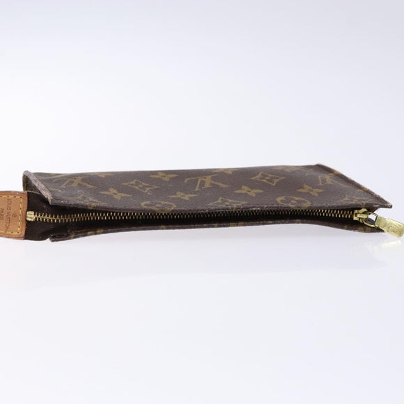LOUIS VUITTON Monogram Bucket GM Accessory Pouch LV Auth 139318