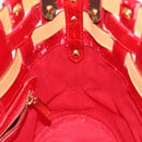 LOUIS VUITTON Monogram Ruby Neo Bucket Tote Bag Red M95613 LV Auth 139320-19