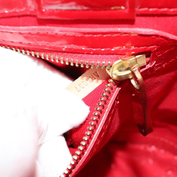 LOUIS VUITTON Monogram Ruby Neo Bucket Tote Bag Red M95613 LV Auth 139320