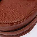 LOUIS VUITTON Epi Jeune FilleMM Shoulder Bag Brown M52153 LV Auth 139321-14