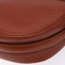 LOUIS VUITTON Epi Jeune FilleMM Shoulder Bag Brown M52153 LV Auth 139321-16