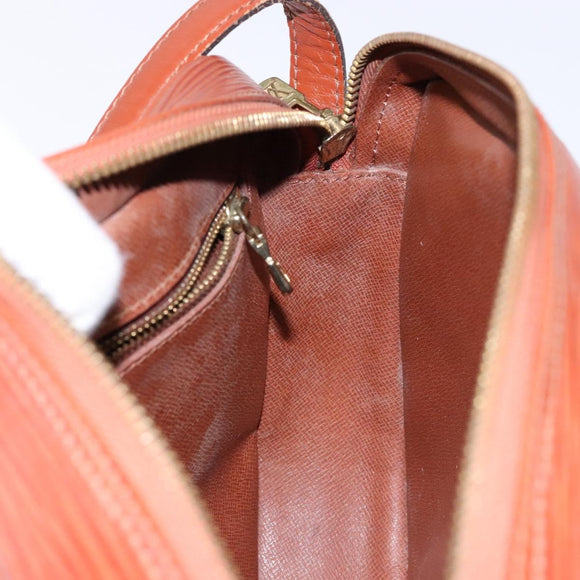 LOUIS VUITTON Epi Jeune FilleMM Shoulder Bag Brown M52153 LV Auth 139321