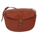 LOUIS VUITTON Epi Jeune FilleMM Shoulder Bag Brown M52153 LV Auth 139321-13