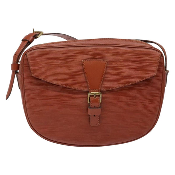 LOUIS VUITTON Epi Jeune FilleMM Shoulder Bag Brown M52153 LV Auth 139321