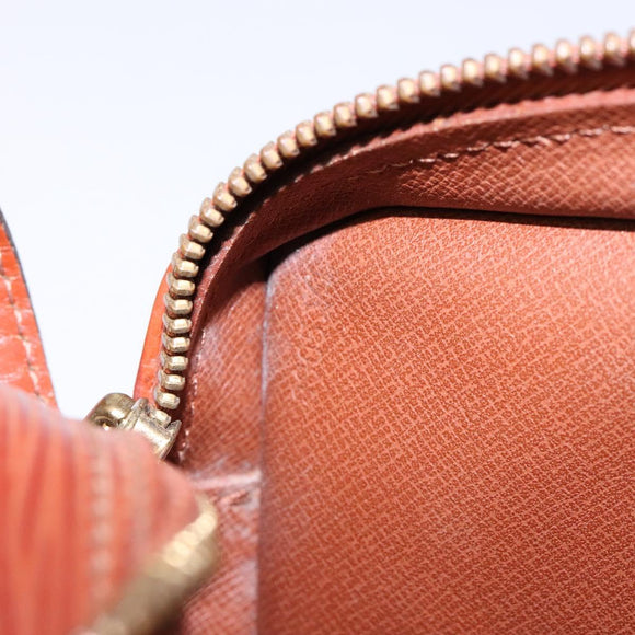 LOUIS VUITTON Epi Jeune FilleMM Shoulder Bag Brown M52153 LV Auth 139321