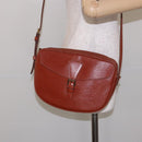 LOUIS VUITTON Epi Jeune FilleMM Shoulder Bag Brown M52153 LV Auth 139321-23