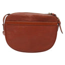 LOUIS VUITTON Epi Jeune FilleMM Shoulder Bag Brown M52153 LV Auth 139321-2