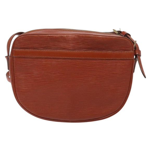 LOUIS VUITTON Epi Jeune FilleMM Shoulder Bag Brown M52153 LV Auth 139321