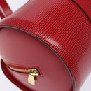 LOUIS VUITTON Epi Soufflot Hand Bag Red M52227 LV Auth 139322-15