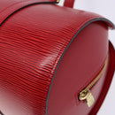 LOUIS VUITTON Epi Soufflot Hand Bag Red M52227 LV Auth 139322-16