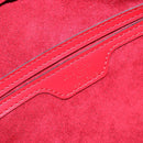 LOUIS VUITTON Epi Soufflot Hand Bag Red M52227 LV Auth 139322-17