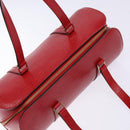 LOUIS VUITTON Epi Soufflot Hand Bag Red M52227 LV Auth 139322-6