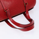 LOUIS VUITTON Epi Soufflot Hand Bag Red M52227 LV Auth 139322-7