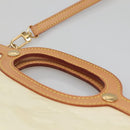 LOUIS VUITTON Monogram Vernis Roxbury Drive Hand Bag Perle M91374 Auth 139325-8