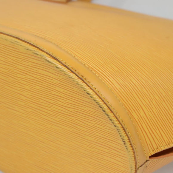 LOUIS VUITTON Epi Saint Jacques Shopping Shoulder Bag Yellow M52269 Auth 139326