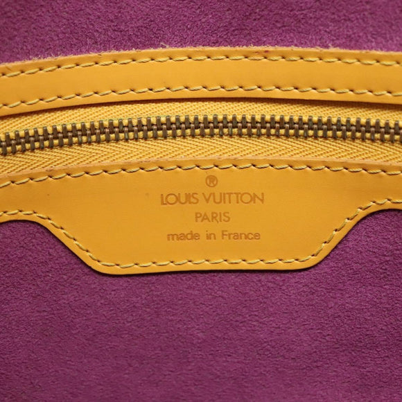 LOUIS VUITTON Epi Saint Jacques Shopping Shoulder Bag Yellow M52269 Auth 139326