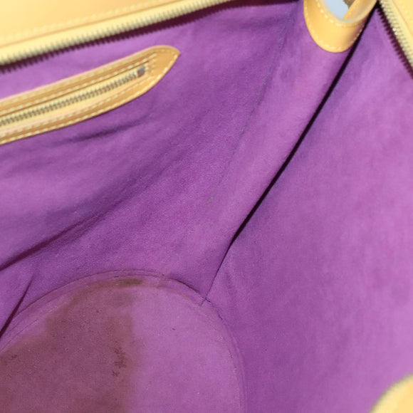 LOUIS VUITTON Epi Saint Jacques Shopping Shoulder Bag Yellow M52269 Auth 139326