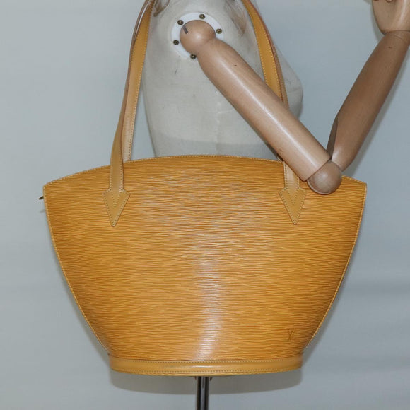 LOUIS VUITTON Epi Saint Jacques Shopping Shoulder Bag Yellow M52269 Auth 139326