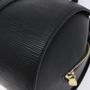 LOUIS VUITTON Epi Soufflot Hand Bag Black M52222 LV Auth 139330-12