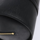 LOUIS VUITTON Epi Soufflot Hand Bag Black M52222 LV Auth 139330-13