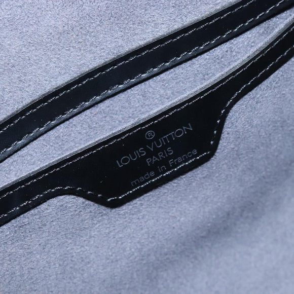 LOUIS VUITTON Epi Soufflot Hand Bag Black M52222 LV Auth 139330
