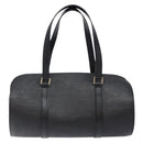 LOUIS VUITTON Epi Soufflot Hand Bag Black M52222 LV Auth 139330-3