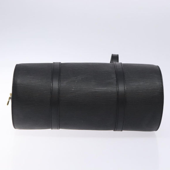 LOUIS VUITTON Epi Soufflot Hand Bag Black M52222 LV Auth 139330