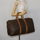 LOUIS VUITTON Monogram Keepall 50 Boston Bag M41426 LV Auth 139333-24