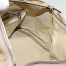 GUCCI GG Canvas Sherry Line Hand Bag 2way Beige Gold 247205 Auth 139336-21