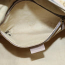 GUCCI GG Canvas Sherry Line Hand Bag 2way Beige Gold 247205 Auth 139336-23