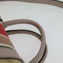 GUCCI GG Canvas Sherry Line Hand Bag 2way Beige Gold 247205 Auth 139336-14