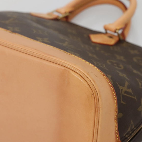 LOUIS VUITTON Monogram Alma Hand Bag M51130 LV Auth 139340