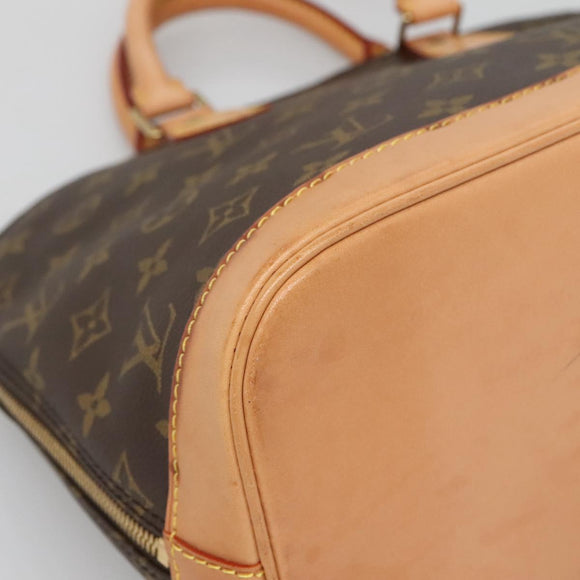 LOUIS VUITTON Monogram Alma Hand Bag M51130 LV Auth 139340