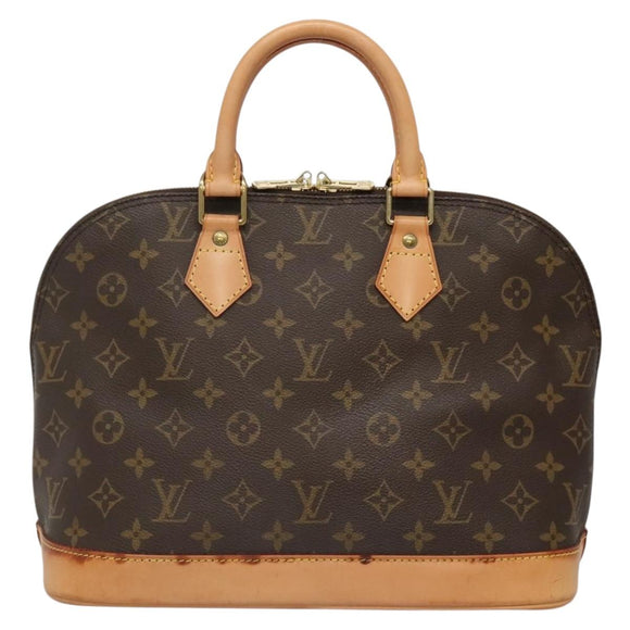 LOUIS VUITTON Monogram Alma Hand Bag M51130 LV Auth 139340
