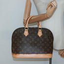 LOUIS VUITTON Monogram Alma Hand Bag M51130 LV Auth 139340-21